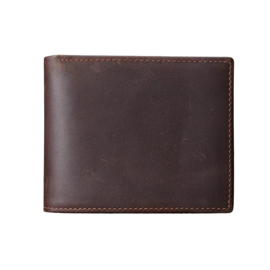 Leather Wallet Minimal Cherry