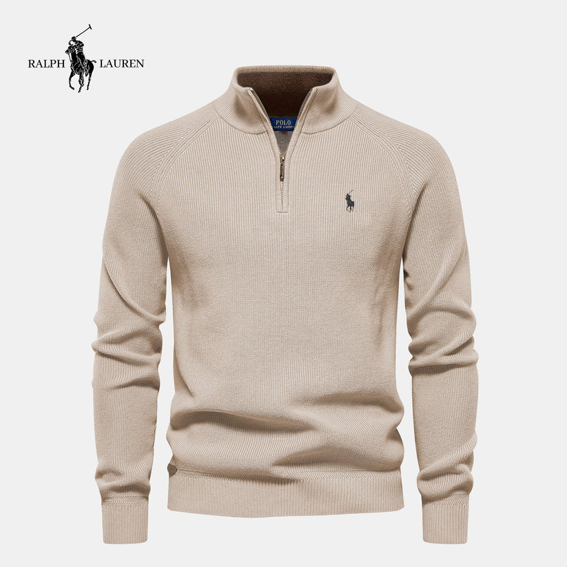 RL® Premium Men's Zip Sweater