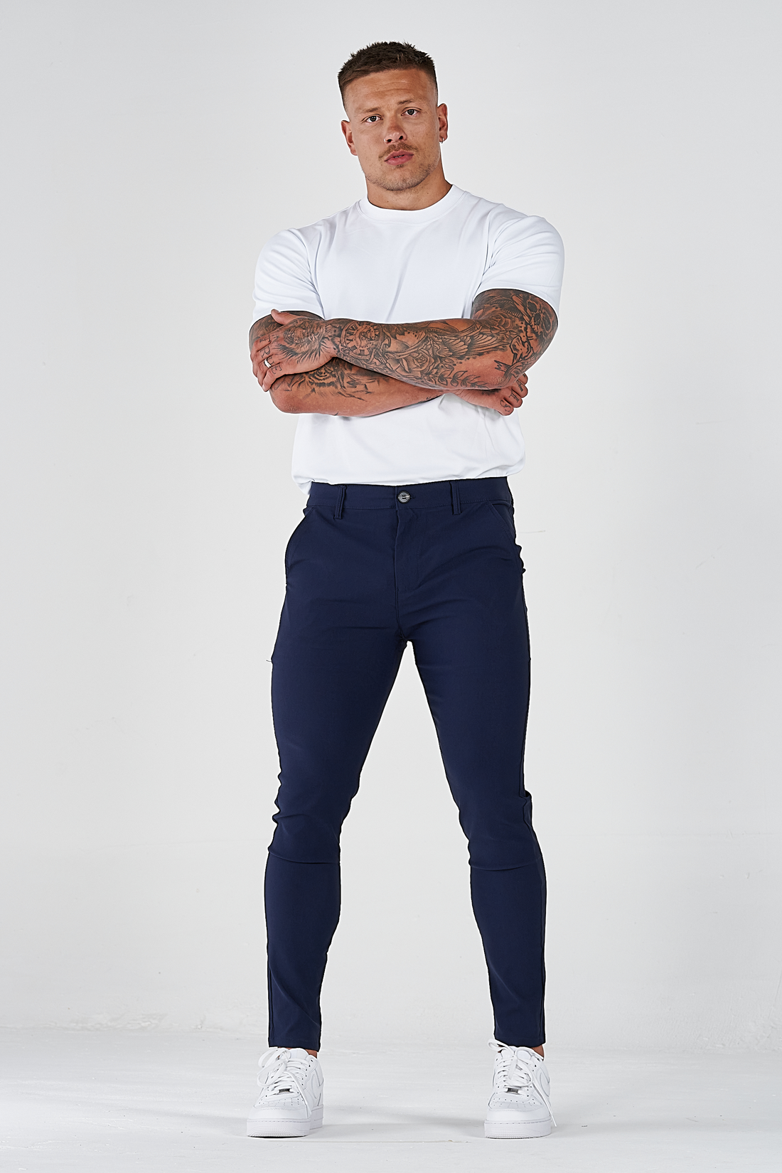 AVANI Trousers - Dark Blue